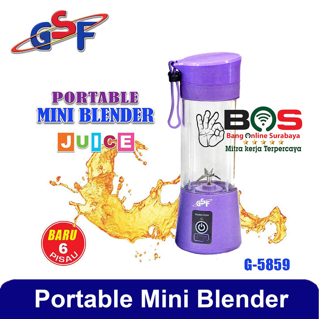 Blender Portable Blender Easy To Go GSF-5859 GSF 5859 GSF5859 Blender