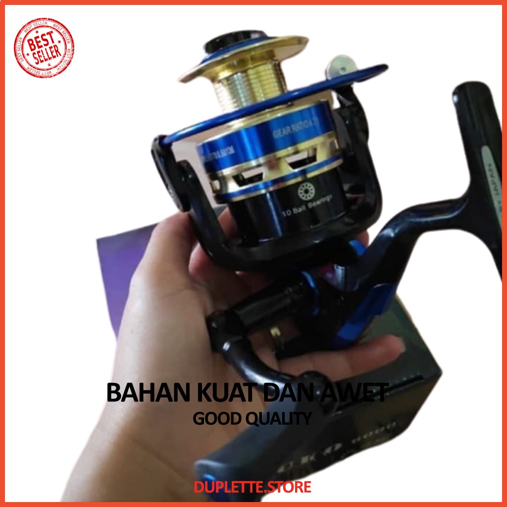 Reel Pancing Alat Pancing Rel Ril Pancing Reel FUGU ETSUKO 6000 (10BB) D1H2