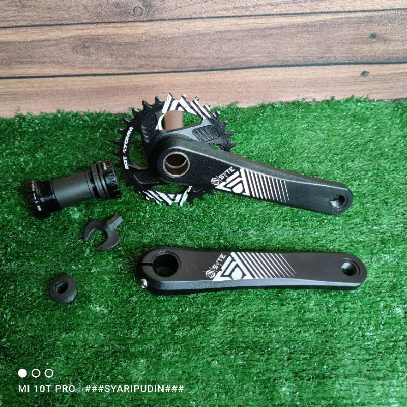 crank syte single hollowtech 2 30t crank ht2 30 t hollowtec 2