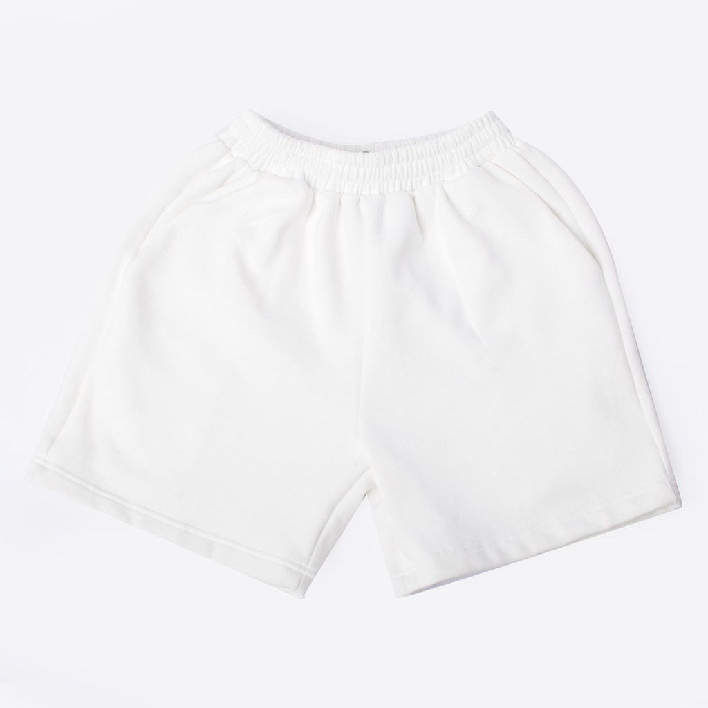 SHORT SWEATPANTS WHITE