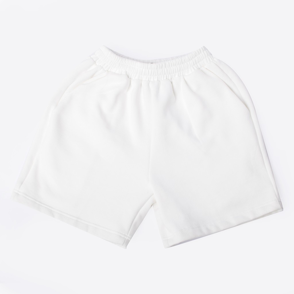 SHORT SWEATPANTS WHITE