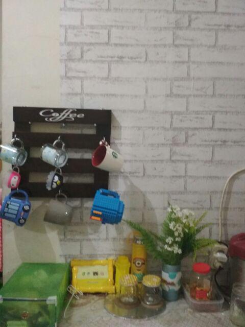 Gantungan Mug Kayu / Rak Gantungan Gelas / Gantungan Gelas Dari Kayu