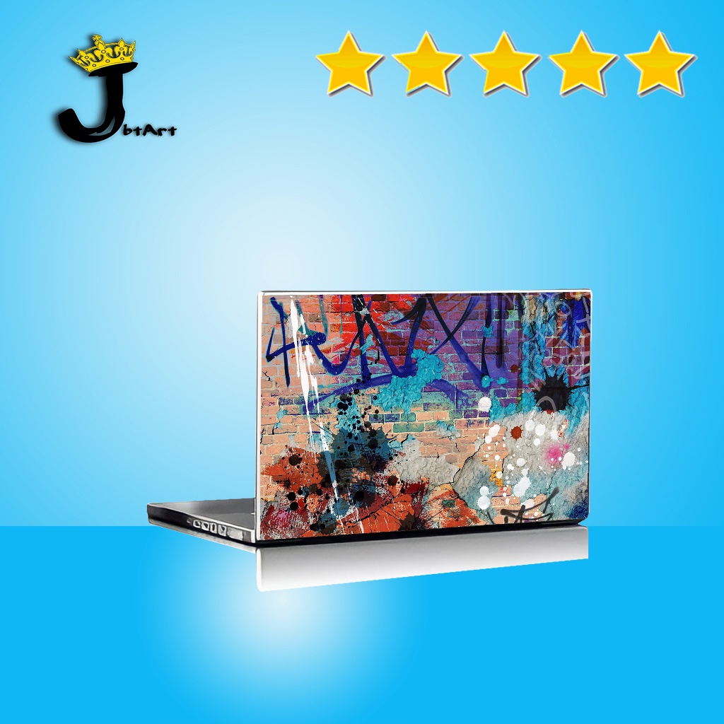 GARSKIN LAPTOP MOTIF GRAFITI FREE CUSTOM