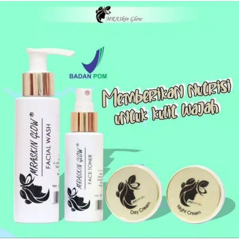 MRA SKIN GLOW MRASKINGLOW MRA Skin paket pemutih wajah