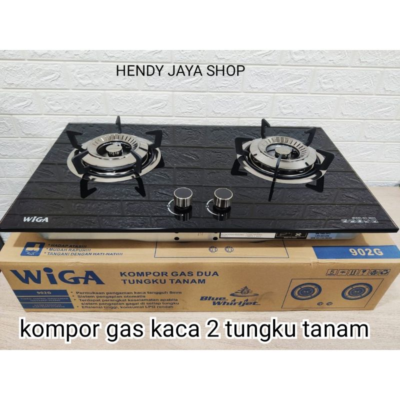 Jual Kompor Gas Kaca Tungku Tanam Wiga G Dengan Kualitas Terbaik Shopee Indonesia