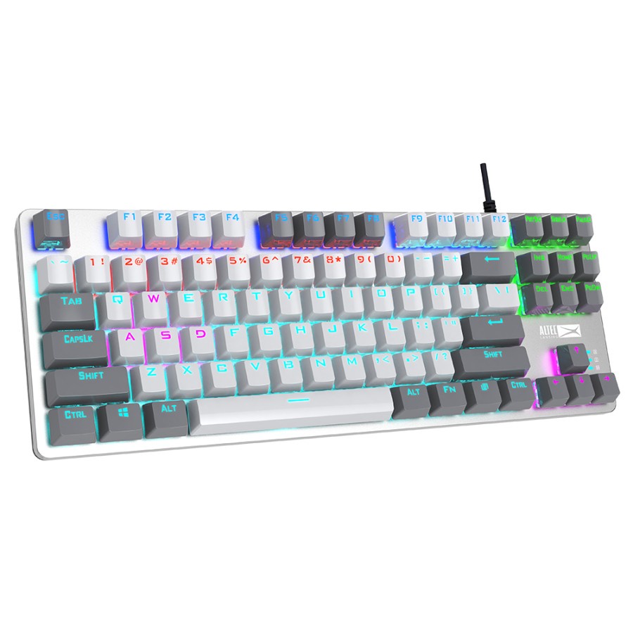 Keyboard Gaming Mechanical TKL Altec Lansing ALGK-8404 RGB White Grey