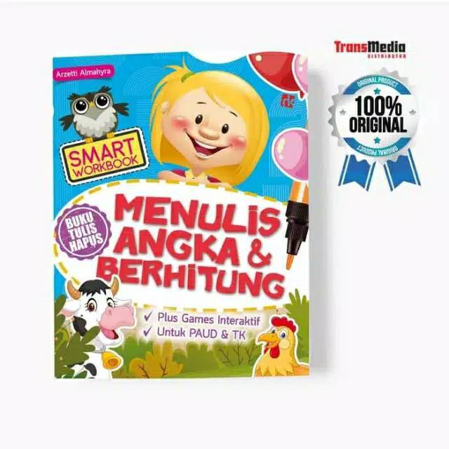 Smart Workbook Menulis Angka &amp; Berhitung