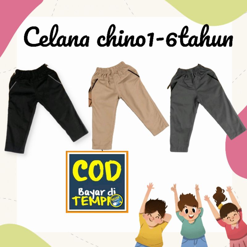 Celana panjang anak laki laki Celana Chino Anak cowok 1-6tahun Celana Cinos Bayi