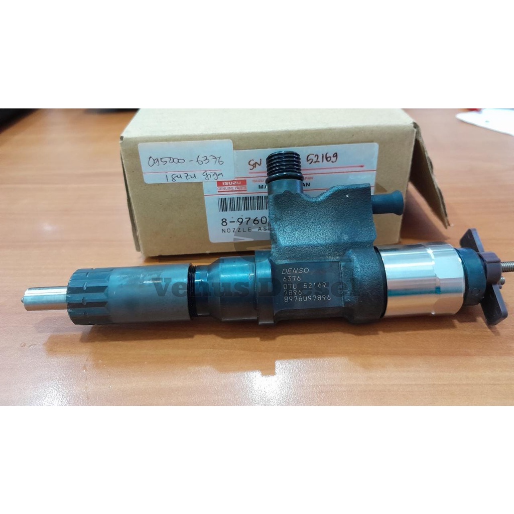 Injector isuzu giga FVZ 285PS ASLI 095000-6376, 8-97609789-6