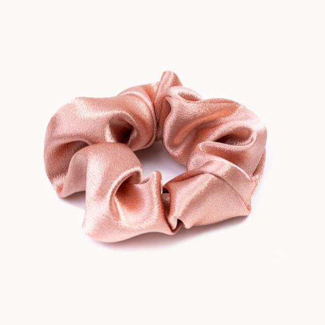 Scrunchie Satin - Kunciran Ikat Rambut Cepol Hijab / Jilbab [ Gratis Ongkir / Cod ]