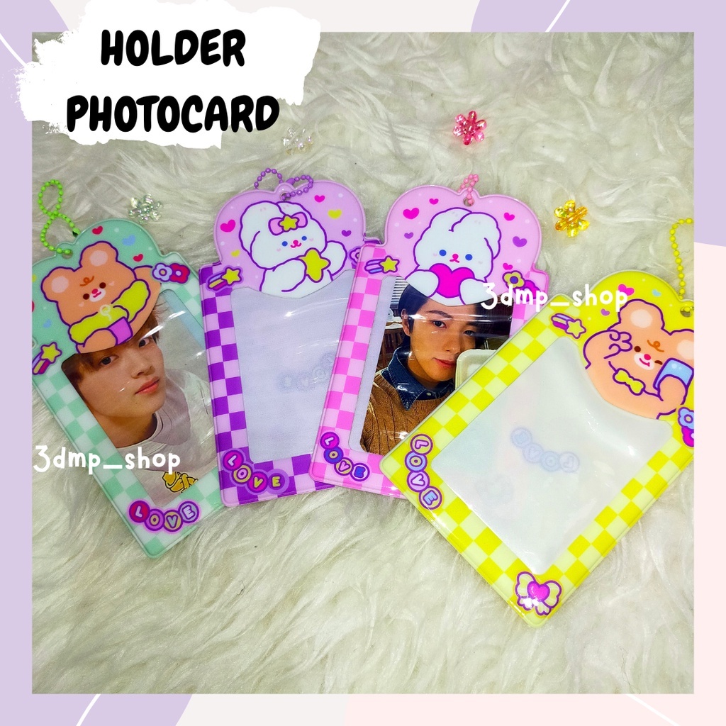 Holder Gantungan Kunci Keychain Photocard