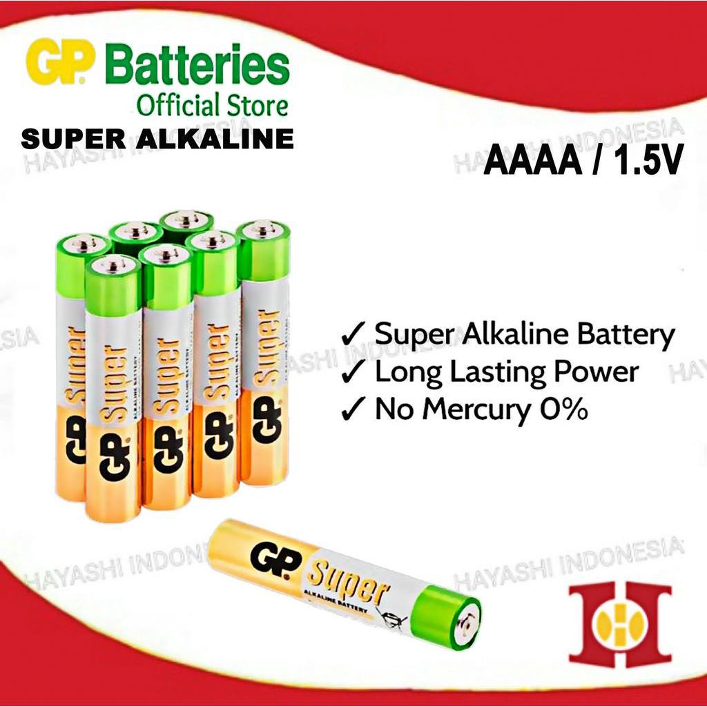 Baterai Batre Battery AAAA A4 1.5V Alkaline E96 LR61 Stylus Pen Tablet