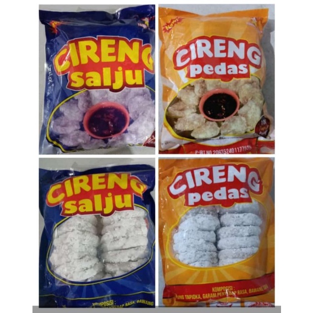 

cireng salju varian pedas dan original isi ± 20bj