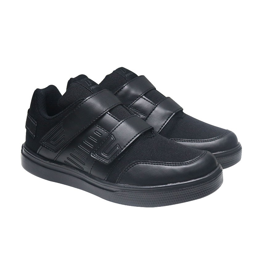 Precise Blade JT Sepatu Sneakers Sekolah Anak Remaja - All Black