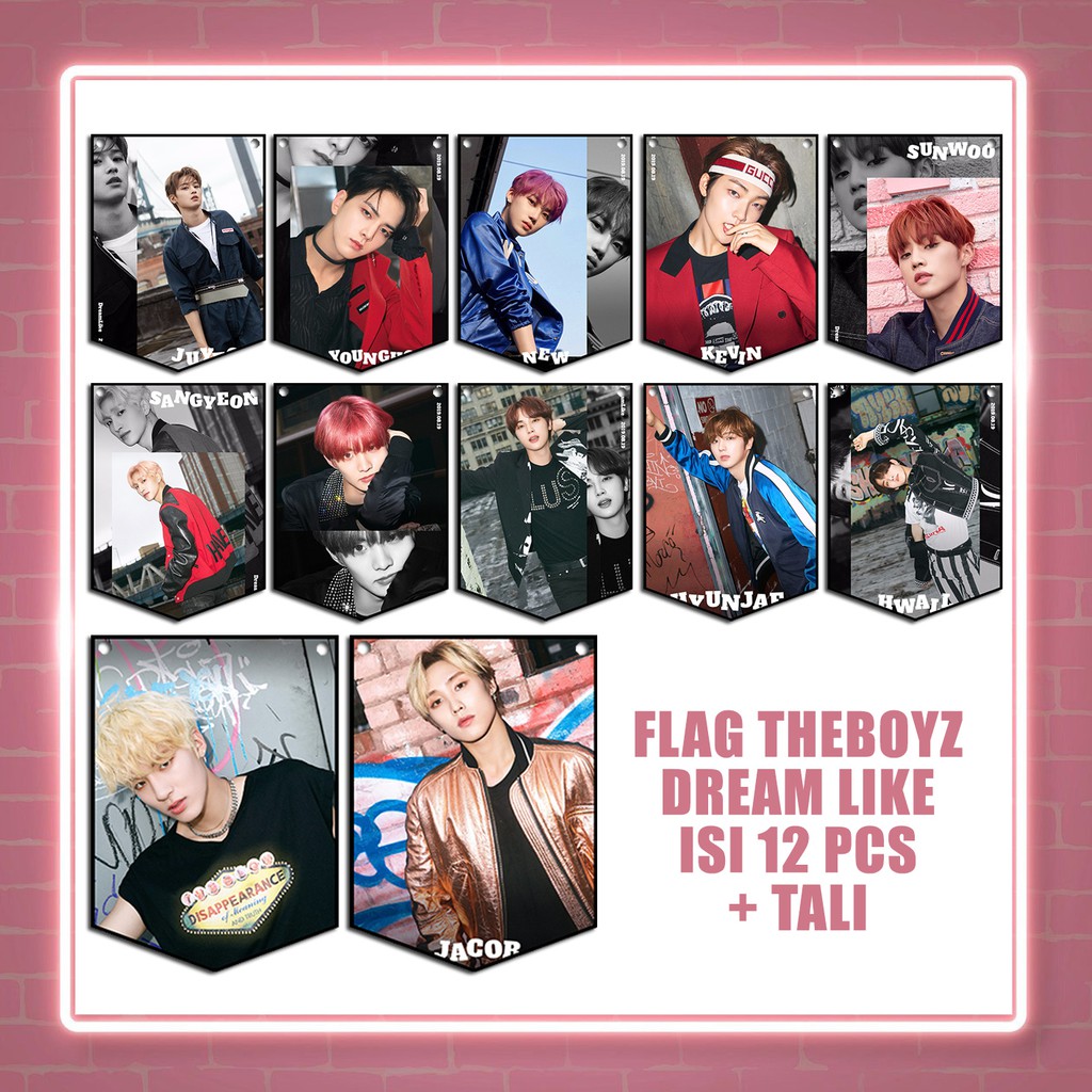 FLAG KPOP THE BOYZ 1SET