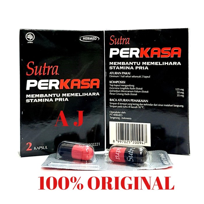 SUTRA PERKASA (ISI 2 KAPSUL) BERKASIAT