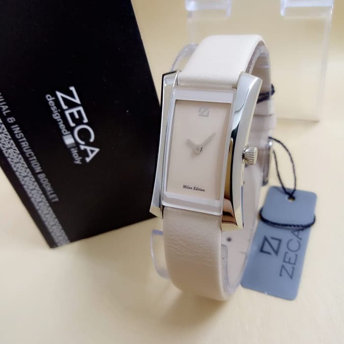 jam tangan wanita zeca 149 original tali kulit