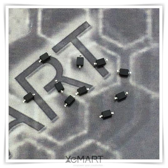 [10 pcs.] Dioda MMDL914T1G Marking 5D 100V 0.2A Diode Rectifier 1N914 SMD 914 SOD-323 ON Semi