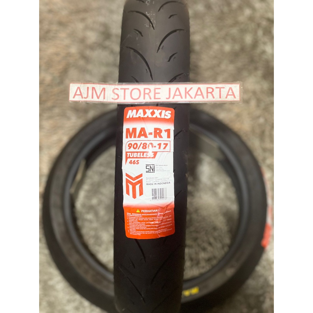Maxxis R1 90/80-17 Tubeless... Soft Compound...