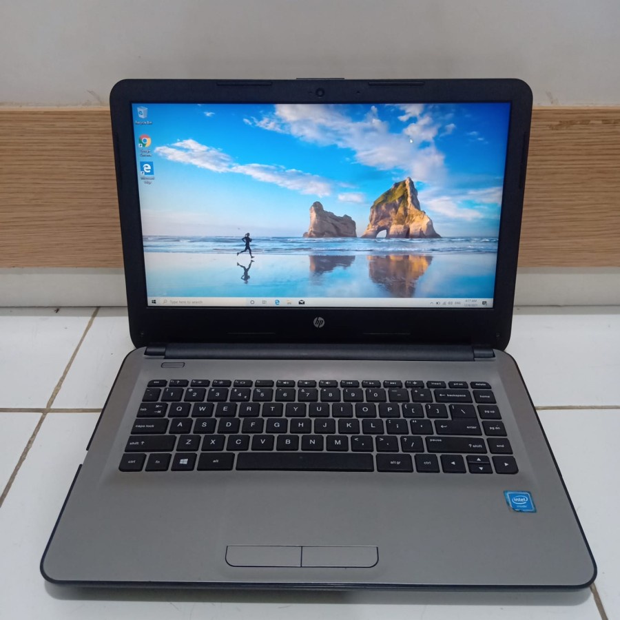 Laptop Hp Celeron Ram 4 GB HDD 500 GB Second Bekas