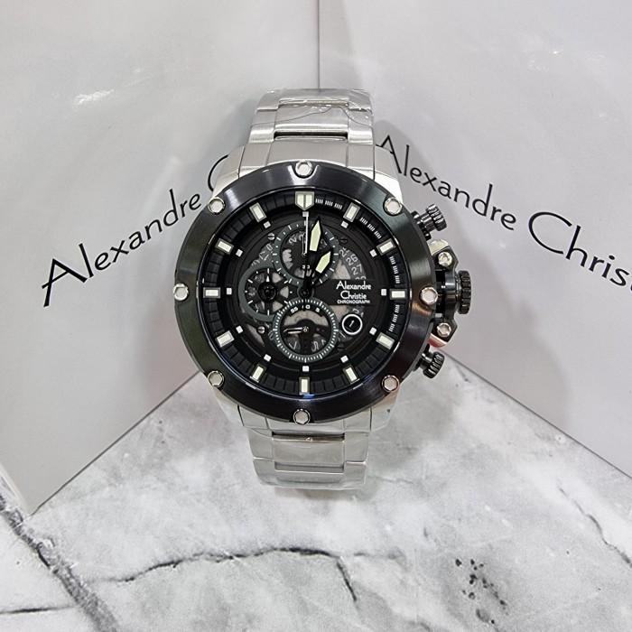 Jam Tangan Pria Alexandre Christie AC6564MC Rantai