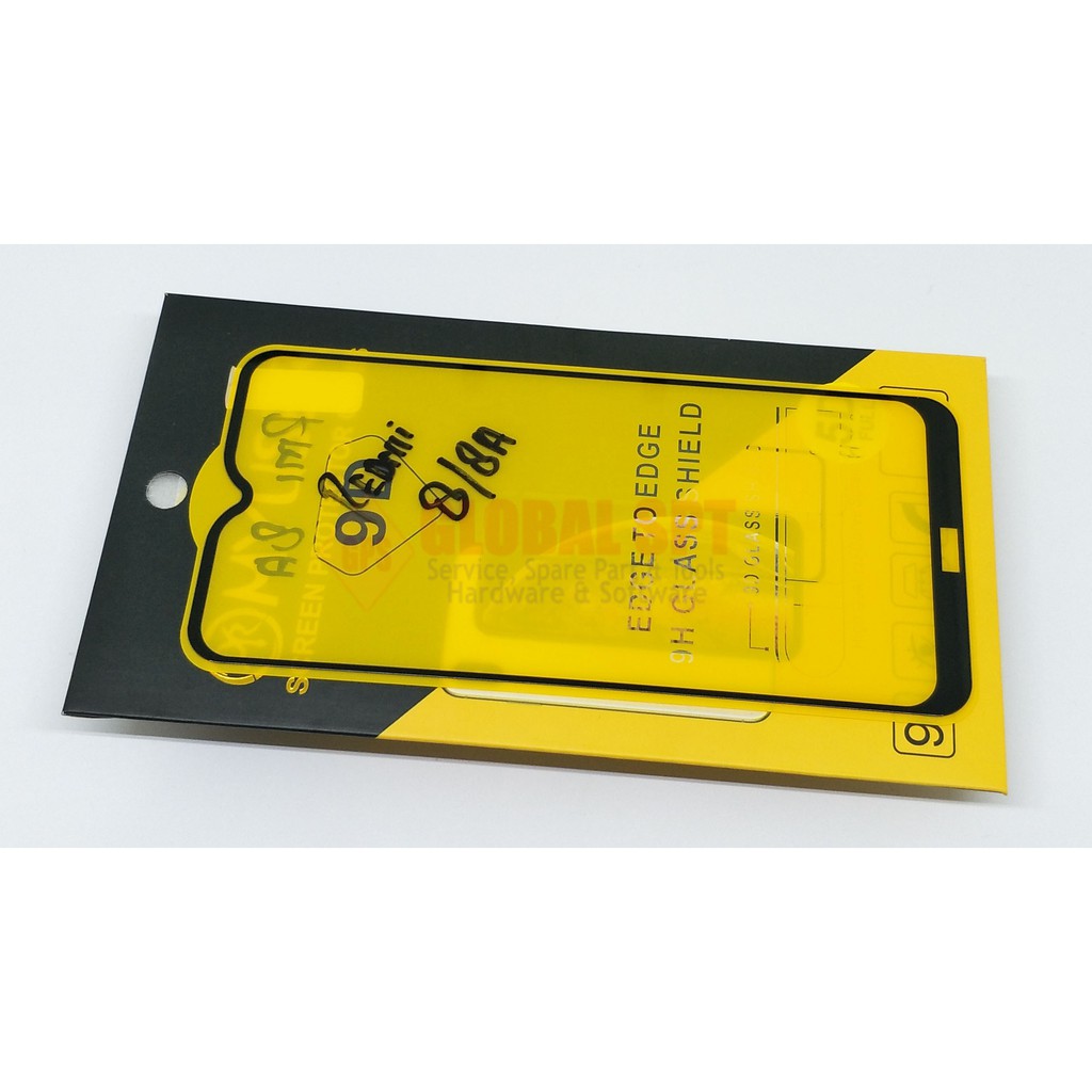 ANTIGORES KACA FULL WARNA XIAOMI REDMI 8 / REDMI 8A / AG TG / ANTI GORES
