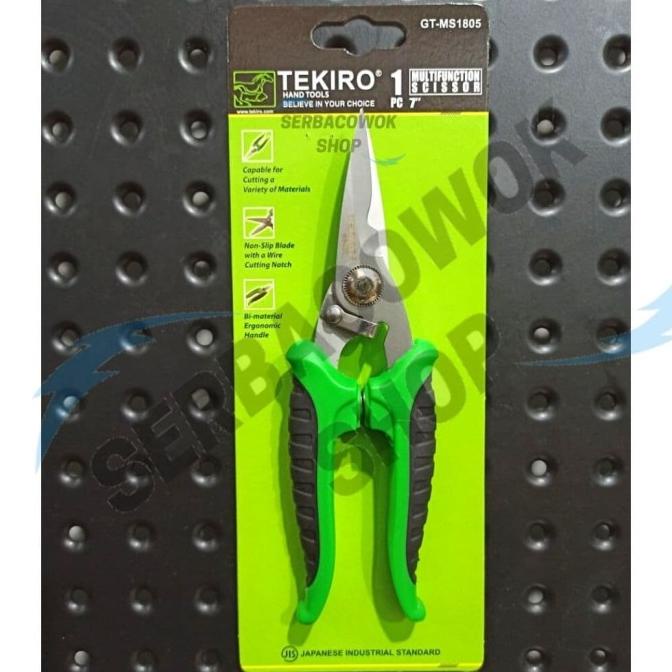 

Diskon Tekiro Gunting Multifungsi 7 Inch Lurus Multifunction Scissors Per Diskon
