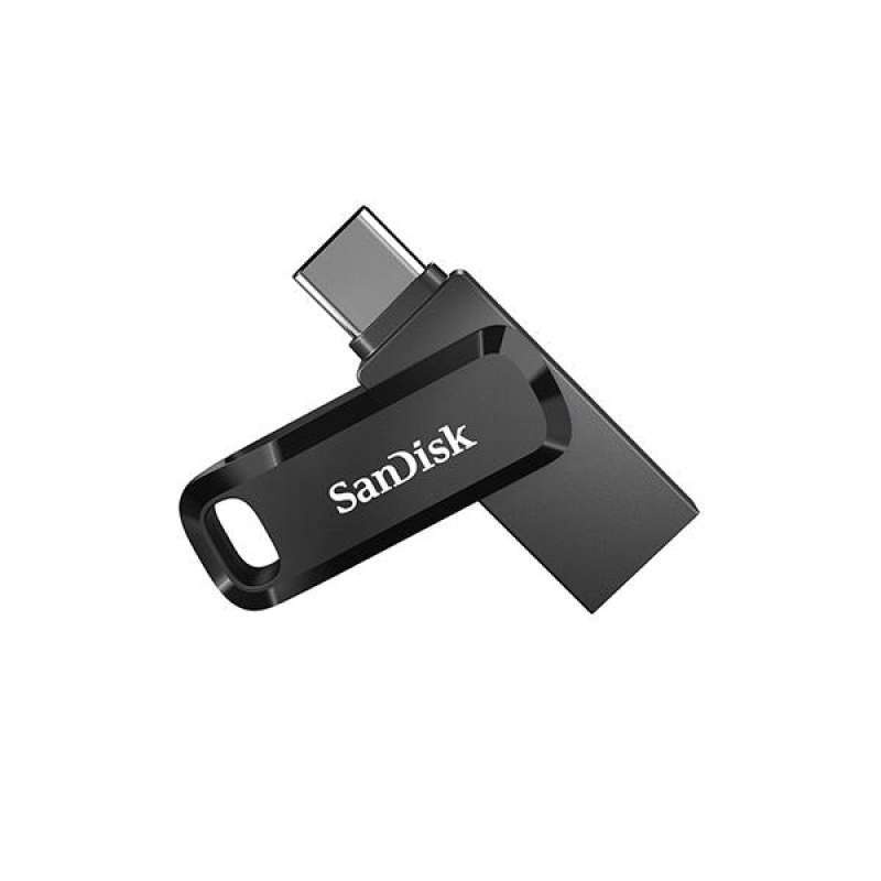 Flashdisk 64 GB | SanDisk Ultra Dual Drive Go USB Type C Flashdisk Sdddc3 64GB - Garansi resmi