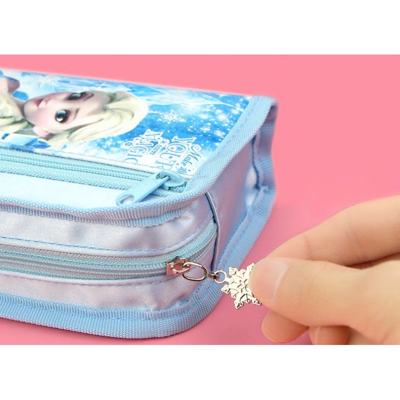 Tempat Pensil Jumbo Empuk DISNEY / Tempat Alat Tulis Besar Disney Princess &amp; Mickey Mouse