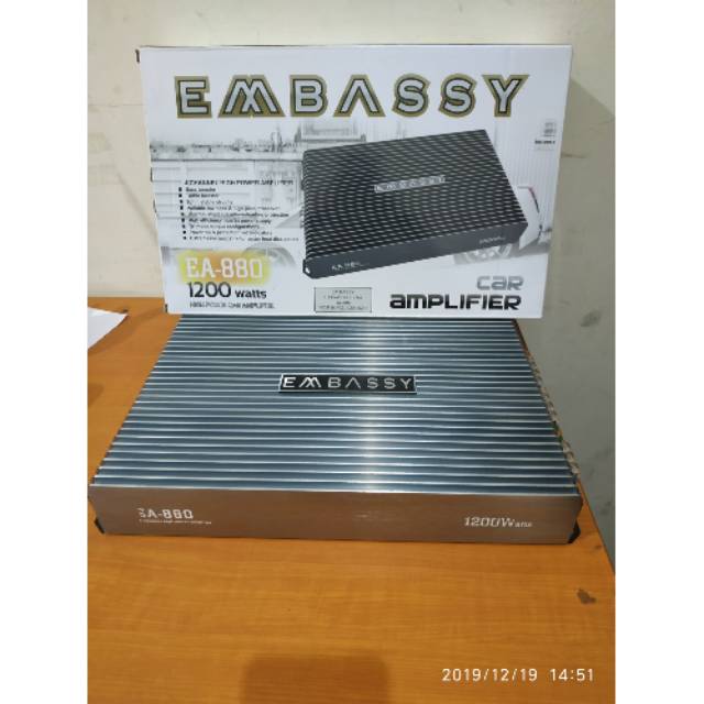 POWER EMBASSY EA 880 4 CHANEL