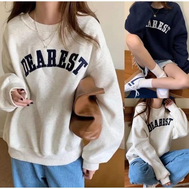 Sweater Wanita/pria Terkeren Berkualitas Dearest