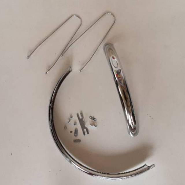 spakbor fender sepeda lipat 20 besi