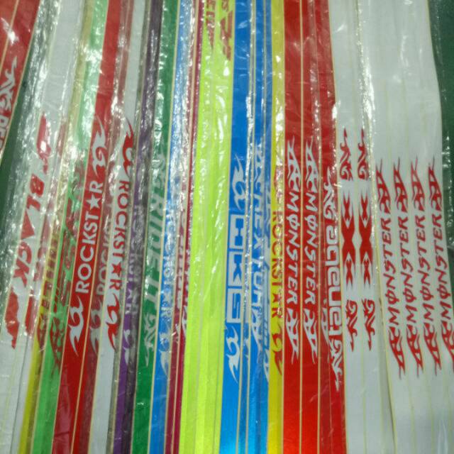 Lis velg variasi motor matic & bebek