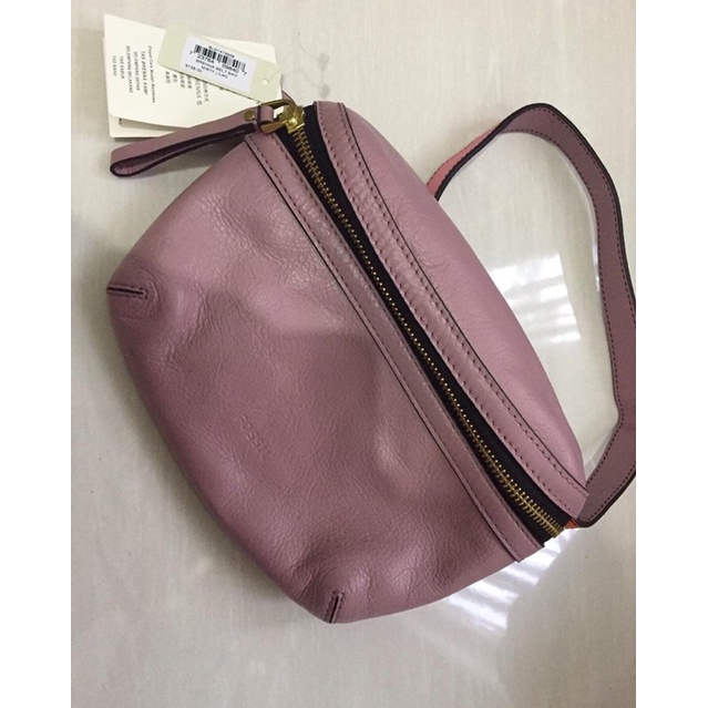 fossil brenna belt bag musty lilac new