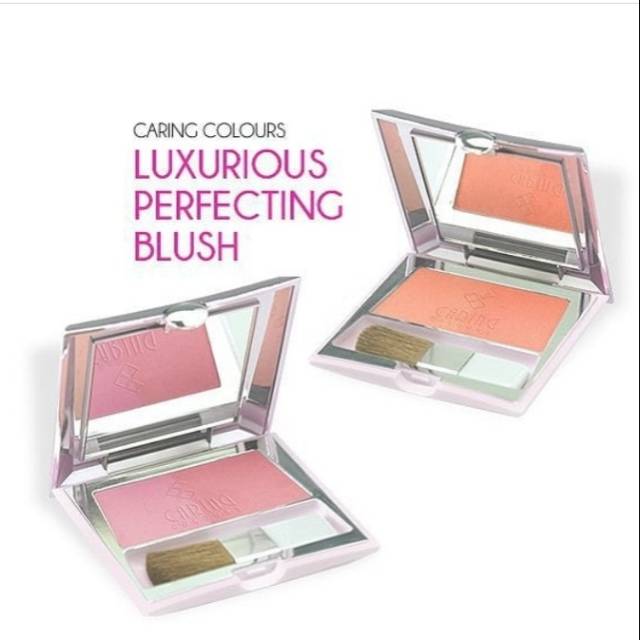 Blush on caring colours