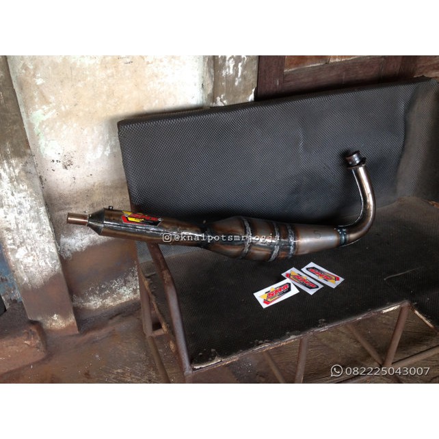 Knalpot SMR RX-King Kolong 3v3 Semi Garapan-2