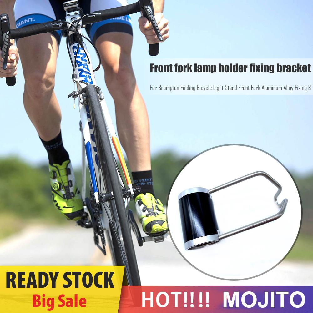 Bracket Dudukan Lampu Depan Sepeda Mtb Bahan Aluminum