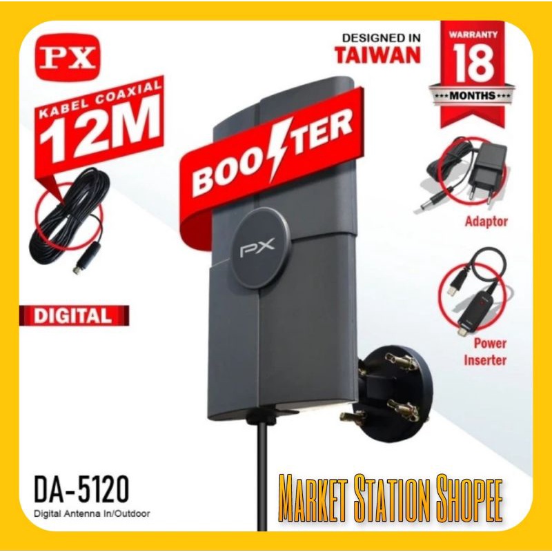 Antena Digital TV Indoor / Outdoor Antenna PX DA-5120