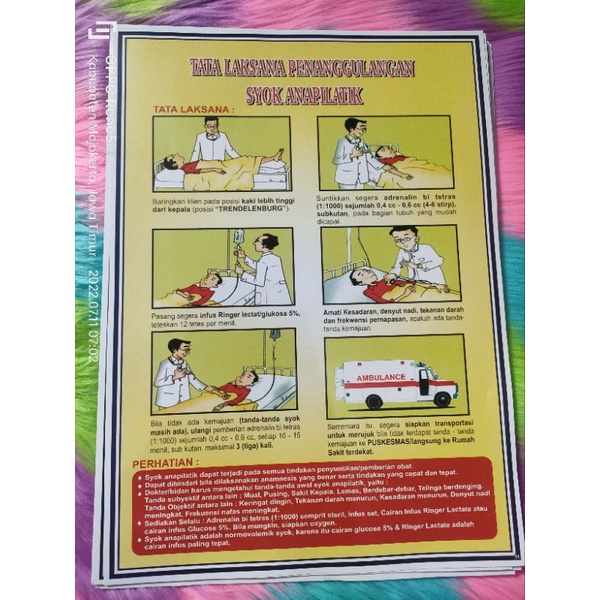 

Poster Tata Laksana Penanggulangan Syok Anapilatik Dan Banyak Poster Kebidanan Ekslusive Yang Lain