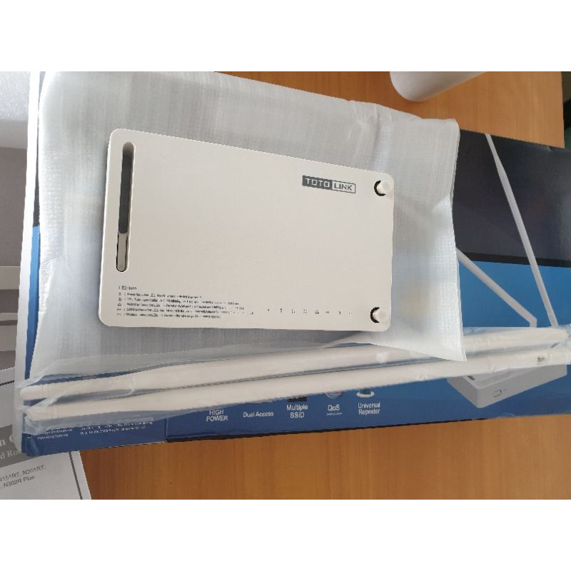 Wireless Router Totolink N300RH 300 Mbps Longe range 2x11 dbi antena bekas
