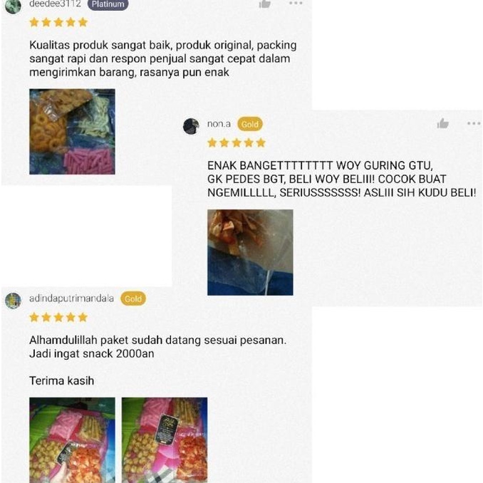 

snack kiloan keripik basreng bulat pds 250 gram makanan ringan camilan .