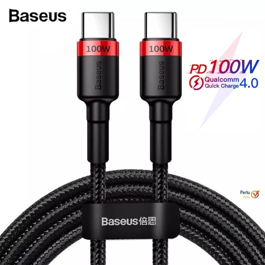 Baseus Cafule PD 100W USB Type C to Type C Cable 20V 5A 2M FAST CHARgeING