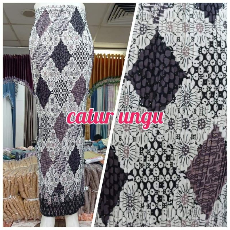 PRODUK ORIGINAL ROK PLISKET BATIK/BAWAHAN KEBAYA/KEBAYA MODERN