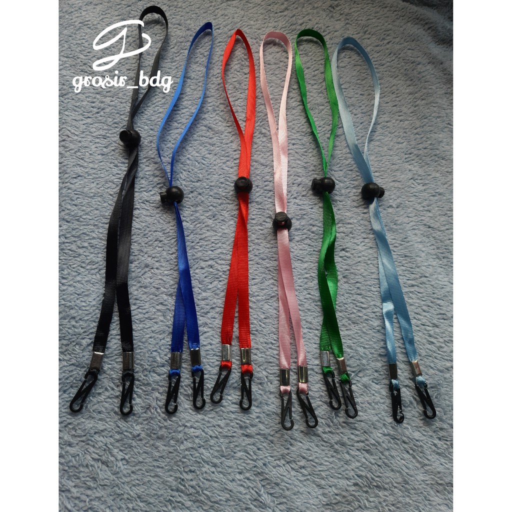 Lanyard mask/gantungan masker / strap masker /tali masker warna