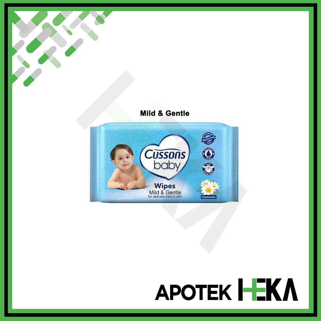 Cussons Baby Wipes 10 s Tisu Basah Untuk Bayi (SEMARANG)