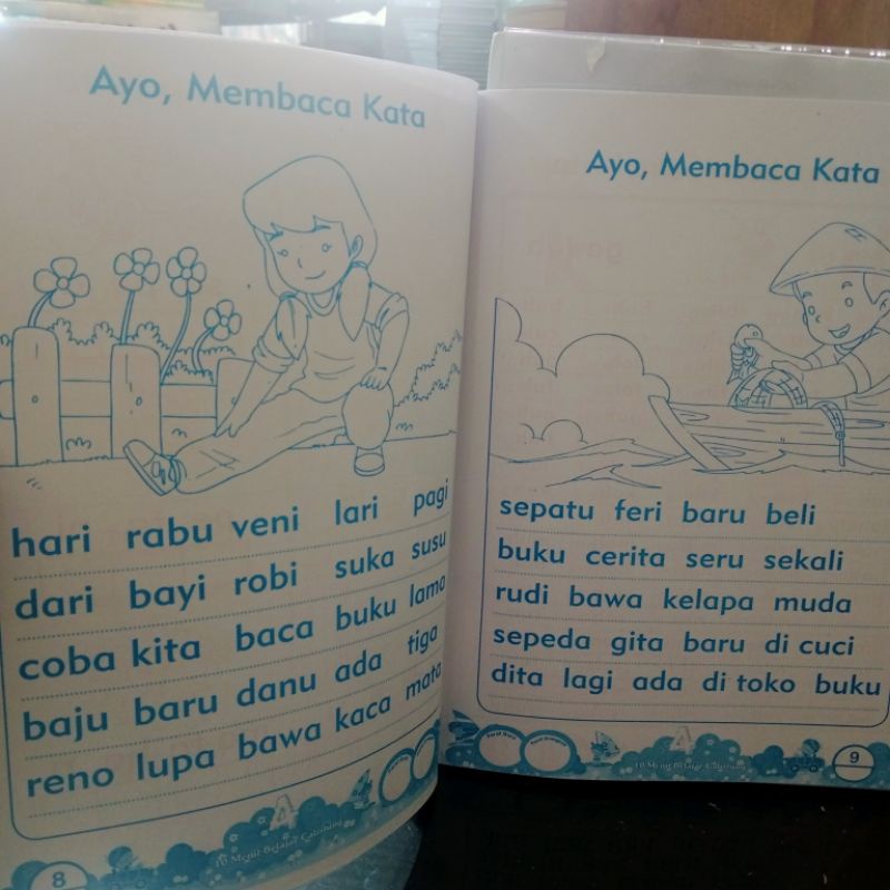 buku 10 menit belajar calistung 64 halaman (21×30cm)