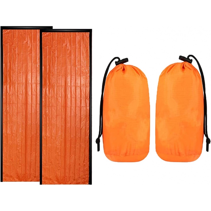 Sleeping Bag Darurat Ringan Anti Air Untuk Camping / Hiking / Outdoor