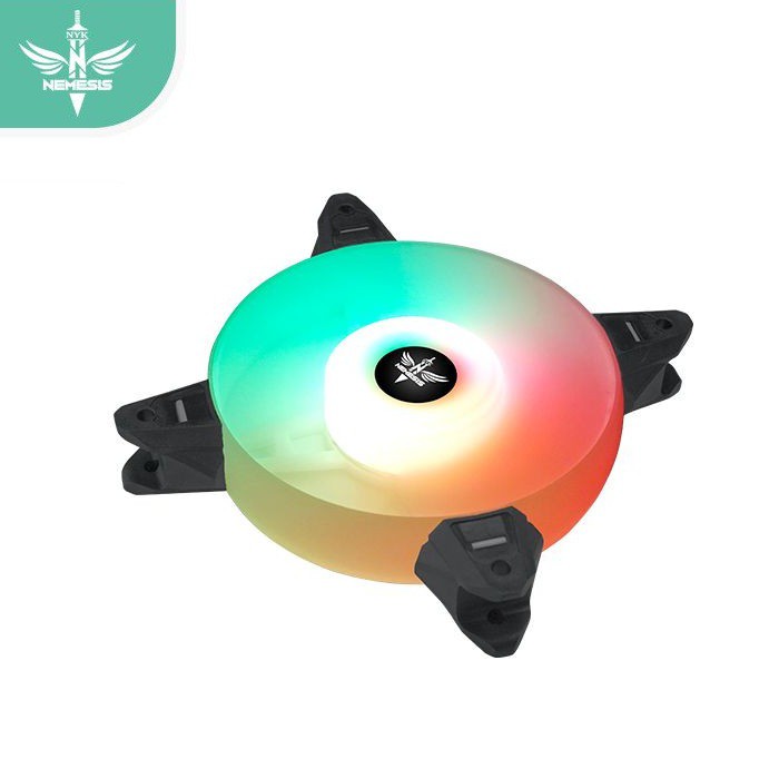 Fan Case PC Kipas Casing 12cm NYK Nemesis Lightshow RGB