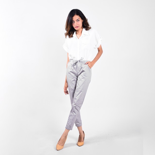  Ramayana  Pink By JJ Celana  Jogger  Wanita Shopee Indonesia