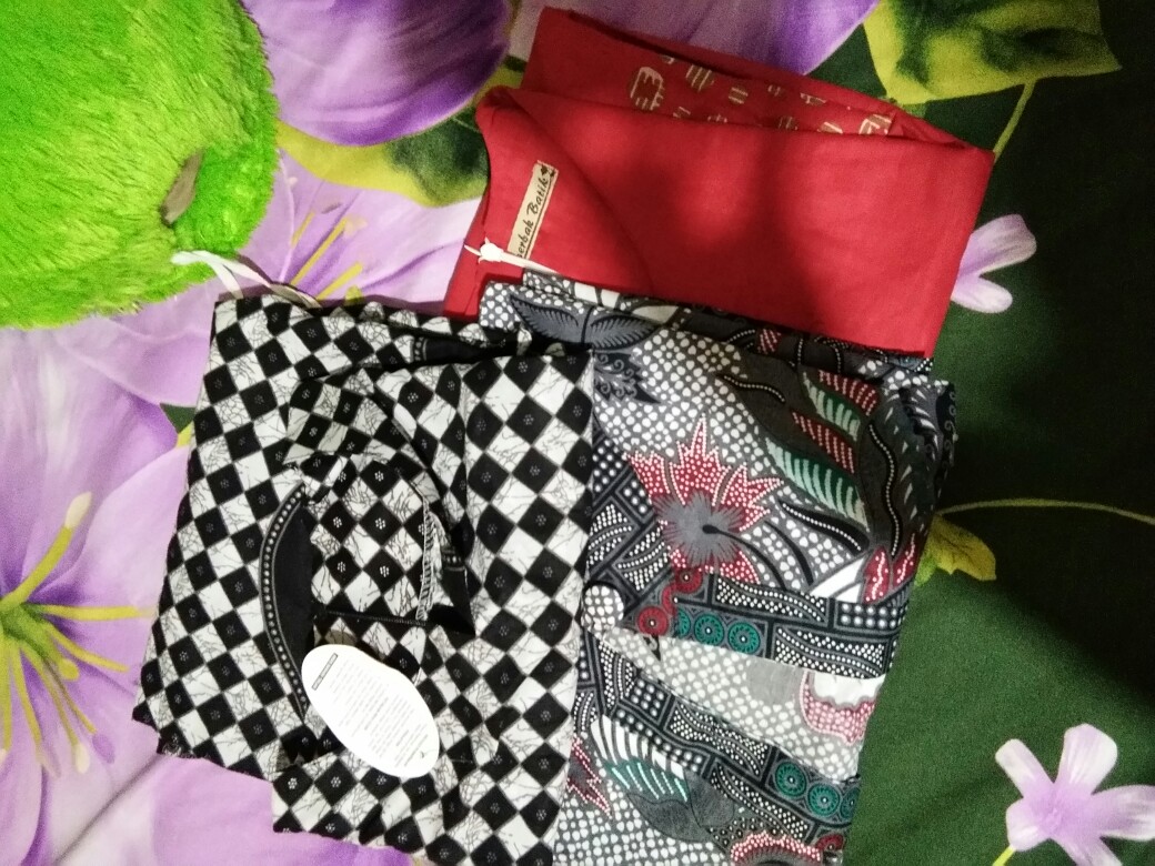 Termurah Tunik Dianytha Lapis Warna Batik Midi Etnik Seragam Kantor Muslim